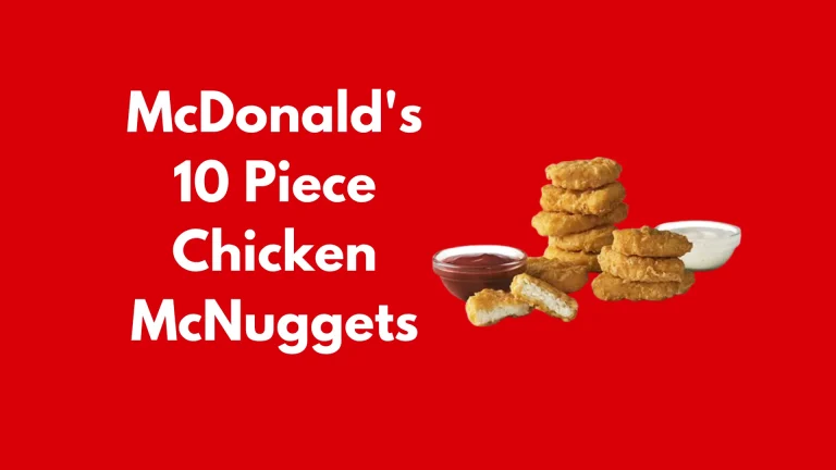 McDonald's 10 Piece Chicken McNuggets