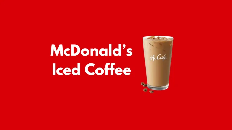 McDonald’s Iced Coffee