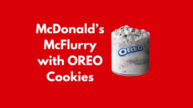 McDonald’s McFlurry with OREO Cookies